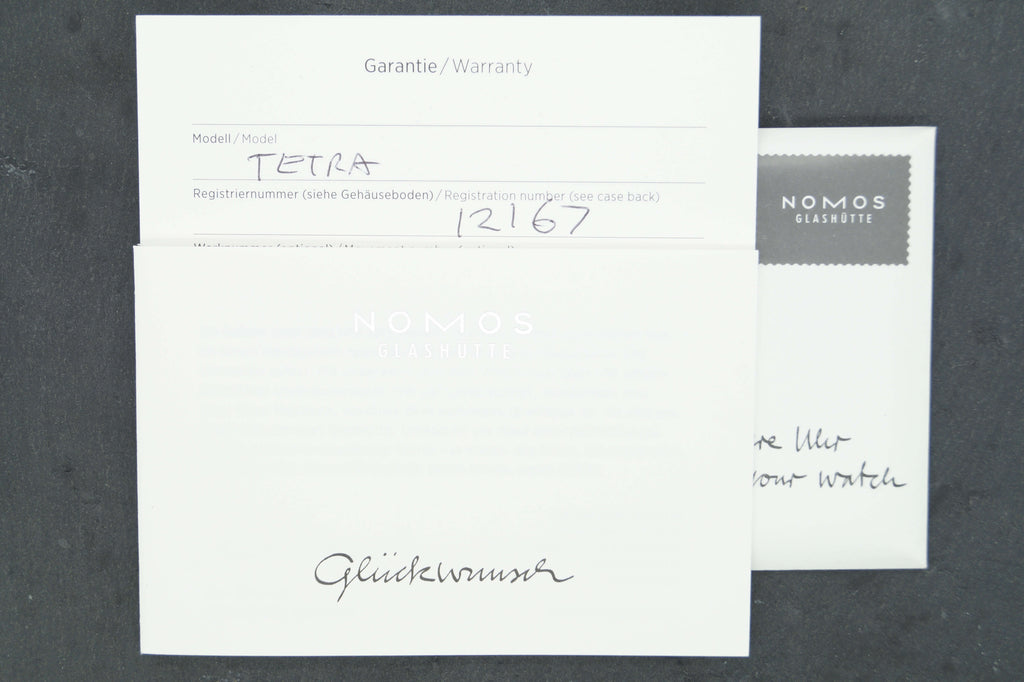 NOMOS Glashutte Tetra 27 401 - Watch Square