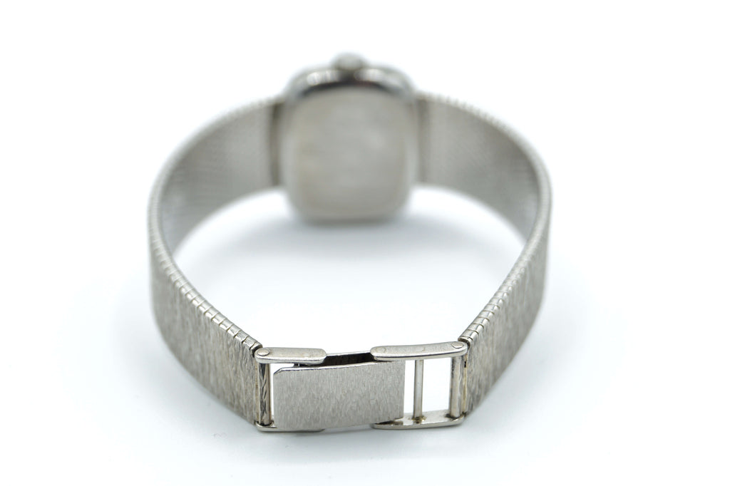 Longines Vintage 9ct White Gold - Watch Square