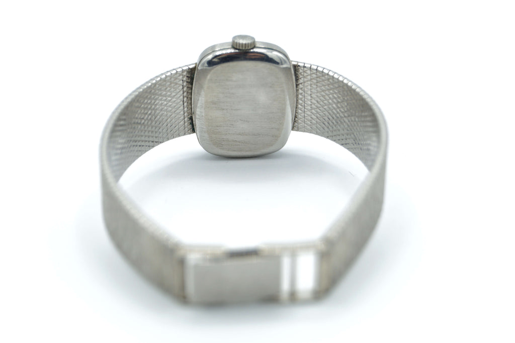 Longines Vintage 9ct White Gold - Watch Square